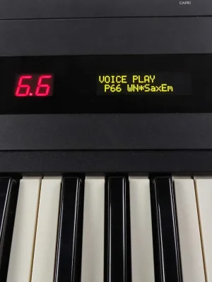 Yamaha SY22 OLED Display NEU LCD Ersatz Gelb - Wochenendangebot